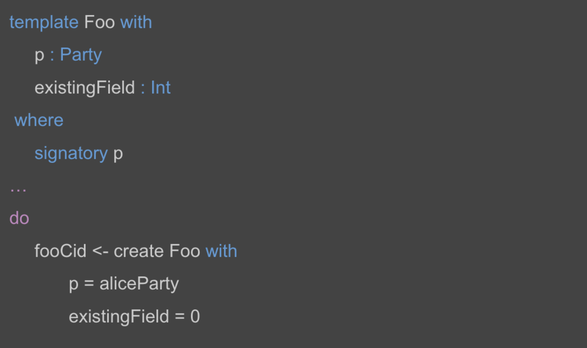 v1 Contract Created Before the New Field Existed